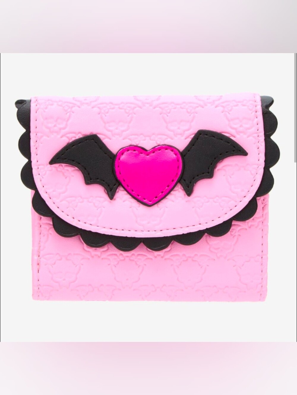 Monster High Draculaura Coffin Mini Wallet Pink & Black New with Tags!